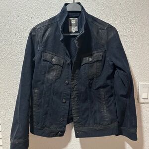 G-Star Raw Slim Tailor 3D Dark Blue Denim Jacket Small